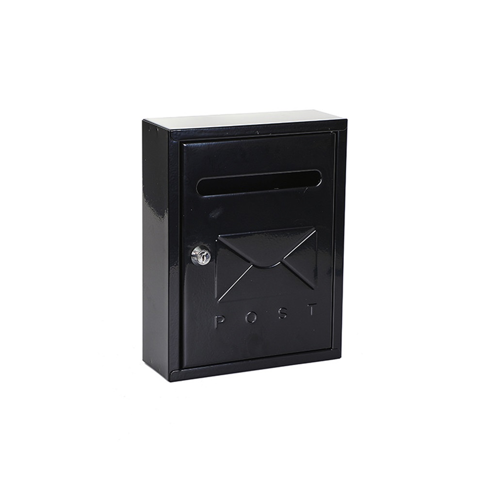 Home Security Key Box - Veilige, sleutelvergrendelbare metalen brievenbus, vrijstaand voor