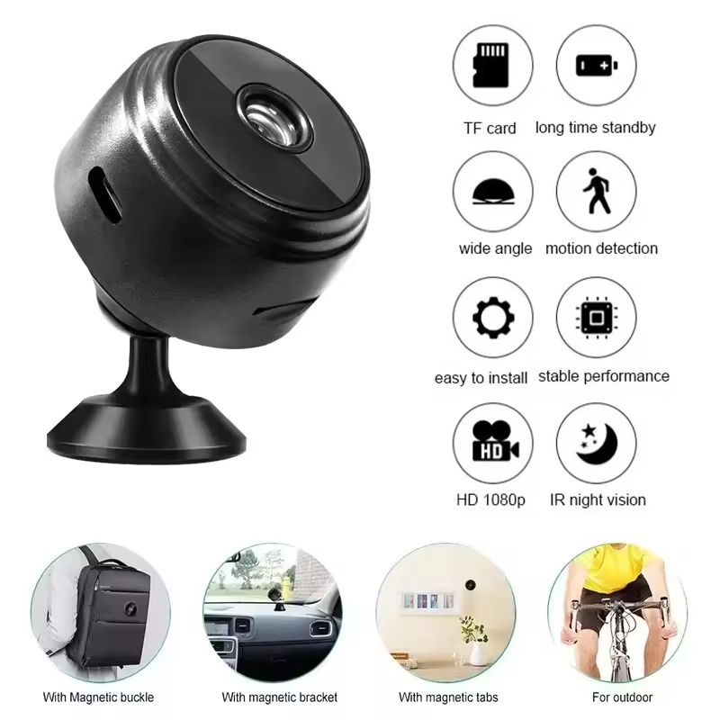 Home Security Tech - A9 Mini WiFi HD 1080P Beveiligingscamera