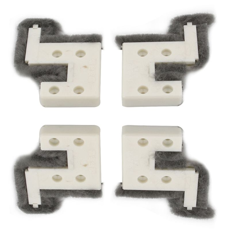 Home Security Front Door - 4 Stuks Schuifraam Buffer Blok Up