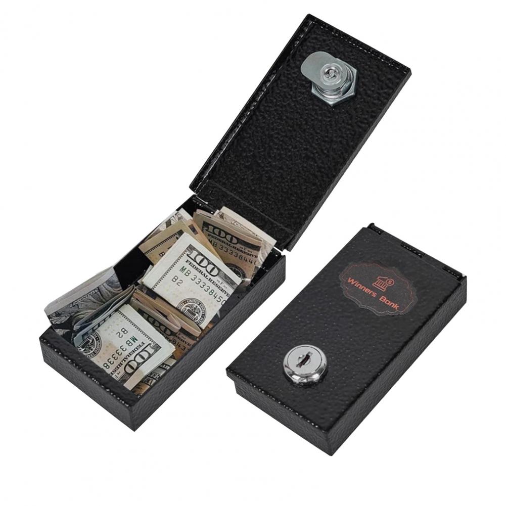 Home Security Key Box - Metalen geldkist Draagbare metalen kluis met
