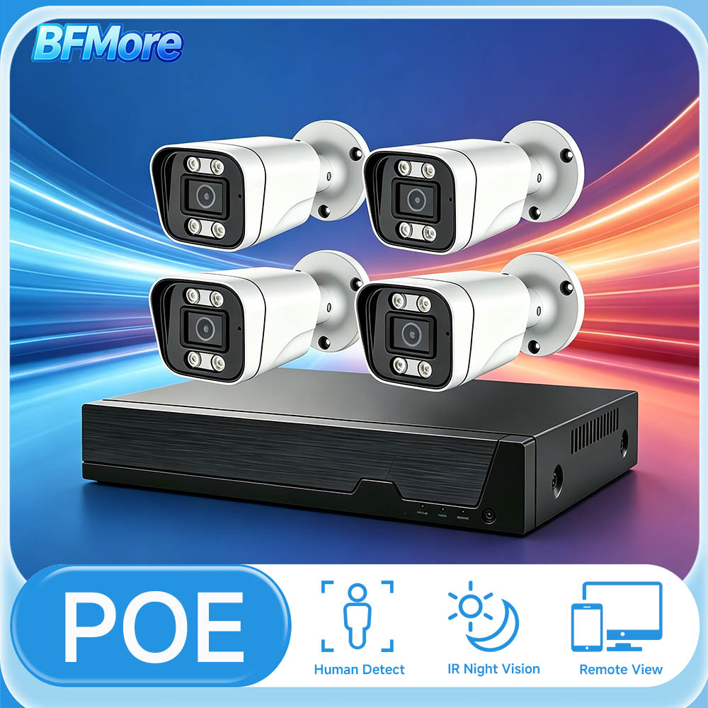Home Security Video - BFMore 8MP 4K Ai Menselijke detectie