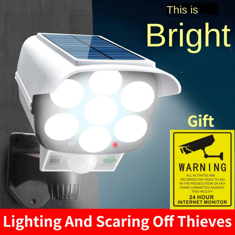 Home Security Tech - Outdoor Solar Light Bewegingssensor Beveiliging Dummy