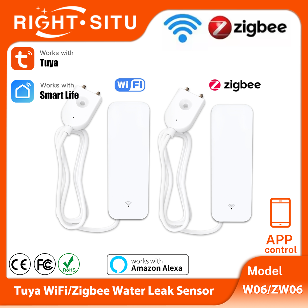 Home Security Alexa - Tuya WiFi Zigbee Watersensor Slimme lekdetector