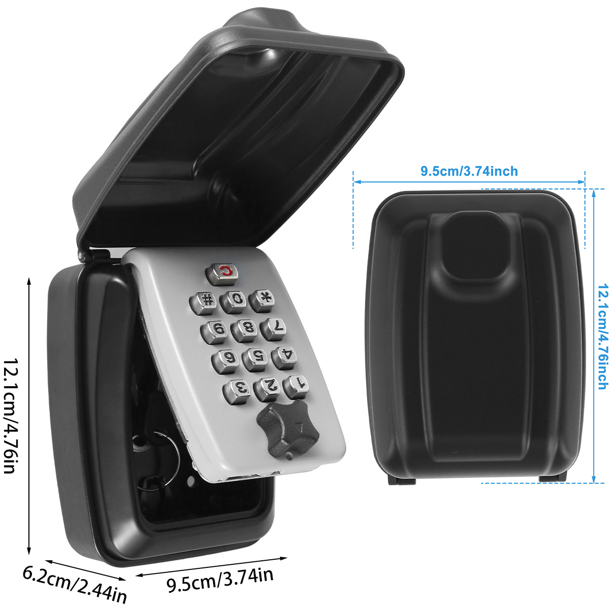 Key Lock Box Wandmontage Gehei - Home Security Key Box recensie en prijs