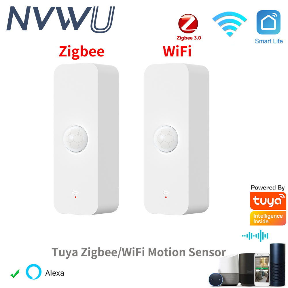 Tuya WiFi Zigbee PIR Bewegings - Home Security Alexa recensie en prijs