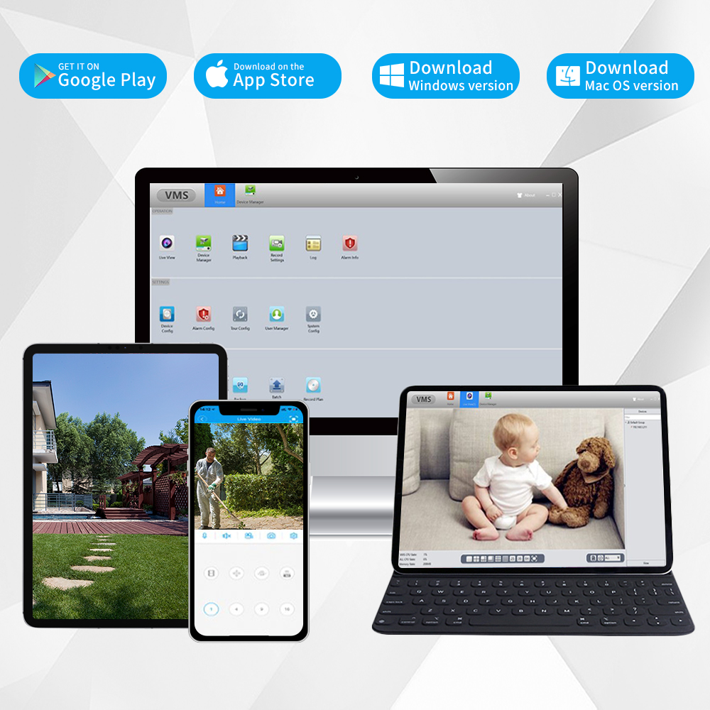 4K beveiligingscamera systeem  - Home Security Video recensie en prijs