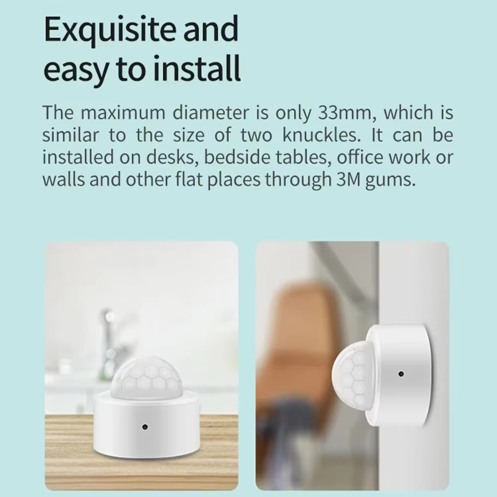 Zigbee Mini PIR Bewegingssenso - Home Security Alexa recensie en prijs