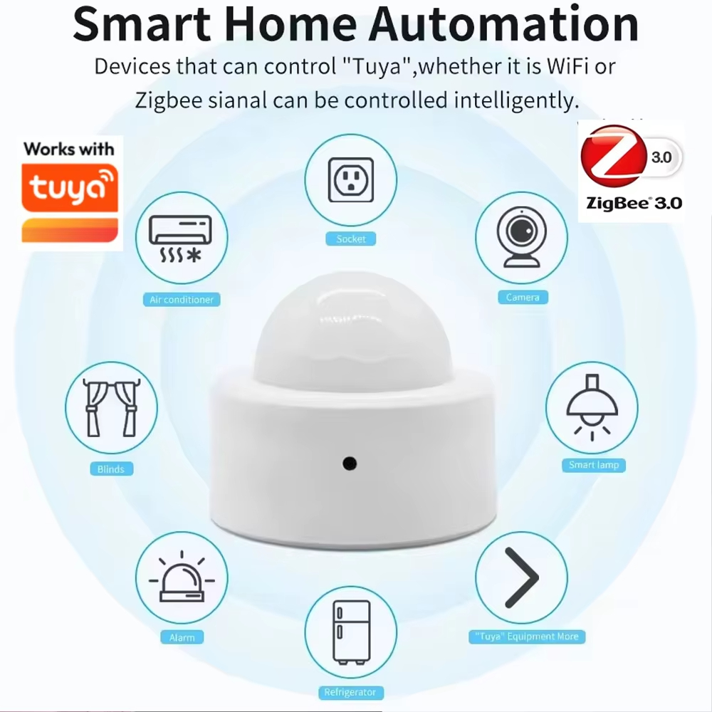 Zigbee Mini PIR Bewegingssenso - Home Security Alexa recensie en prijs