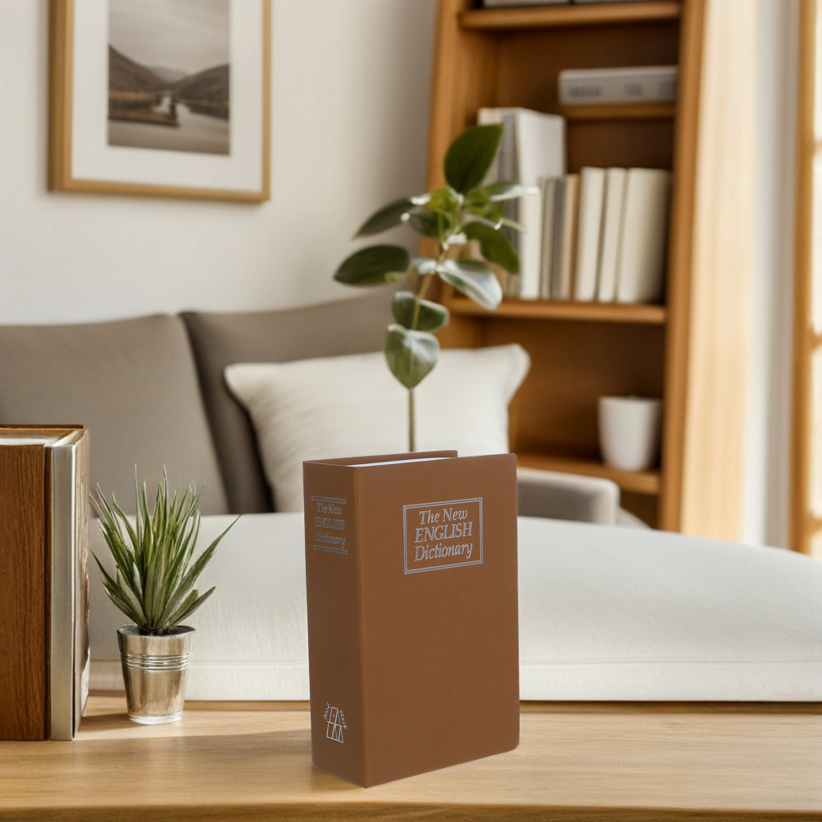 Imitatieboek opbergdoos met sl - Home Security Key Box recensie en prijs