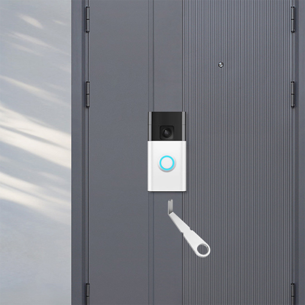 Zilveren videodeurbelsleutel v - Home Security Tech recensie en prijs