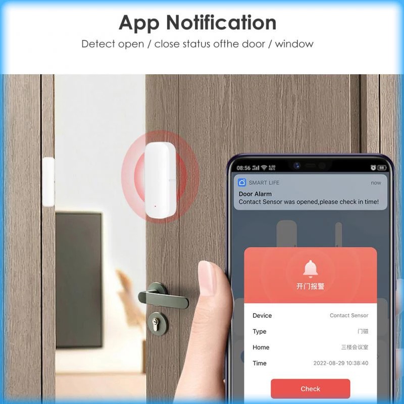 Tuya Wi-Fi slimme deur- en raa - Home Security Alexa recensie en prijs