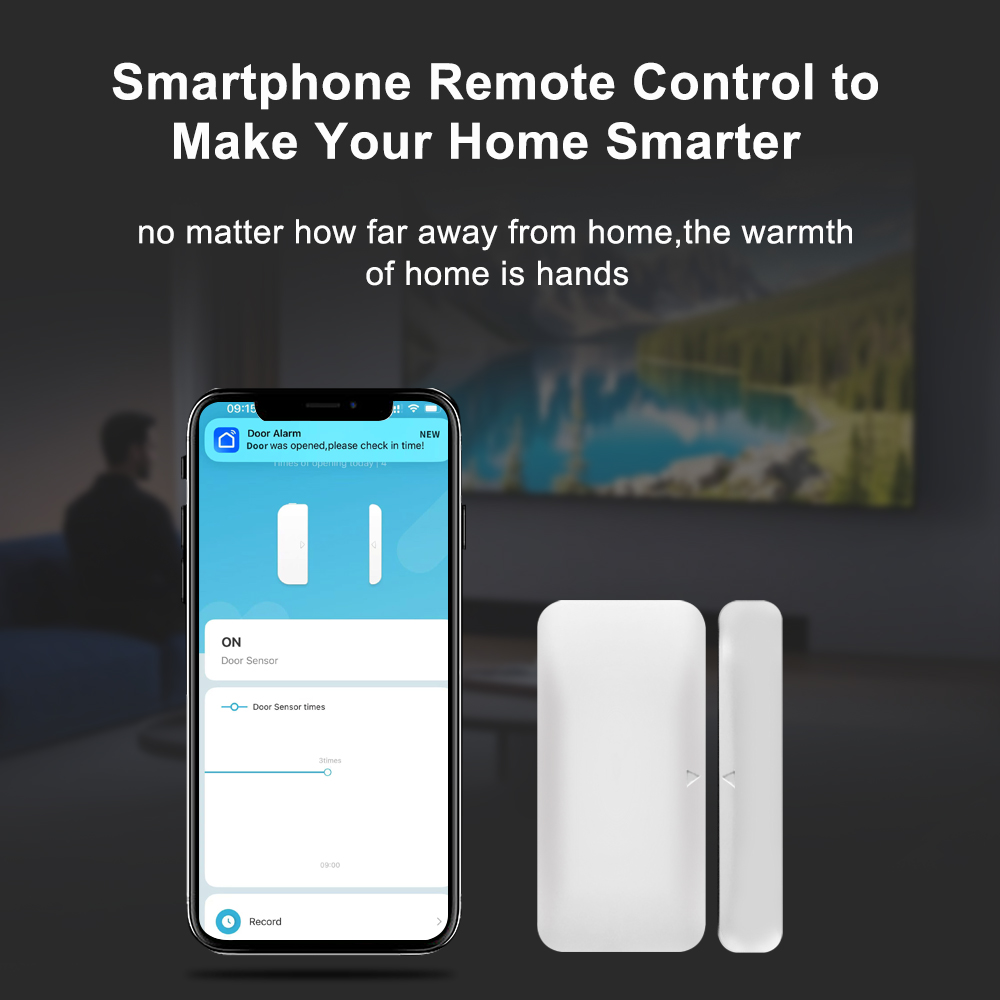 Tuya Zigbee draadloze deur- en - Home Security Alexa recensie en prijs