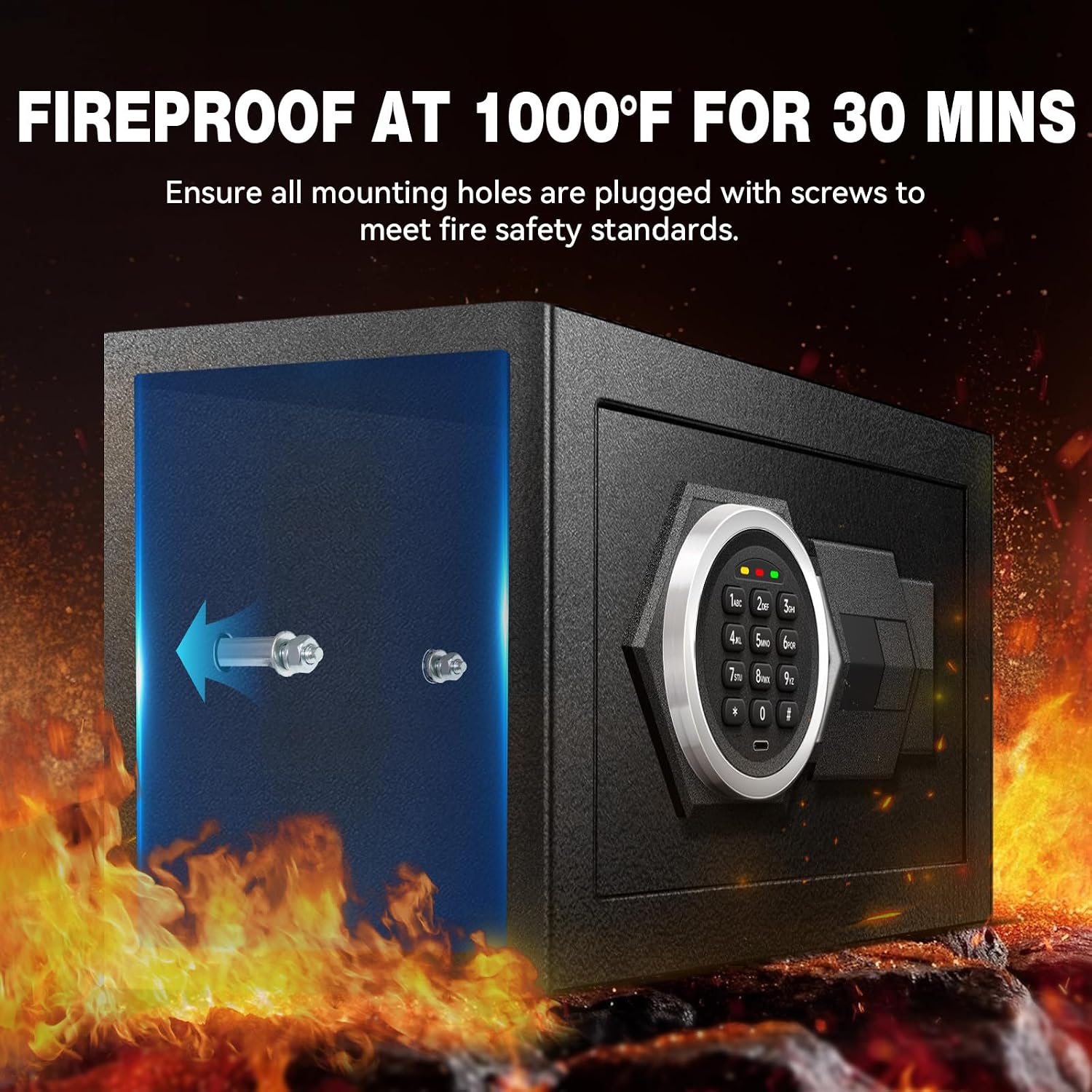 Brandveilige huissafe - Stalen - Home Security Key Box recensie en prijs