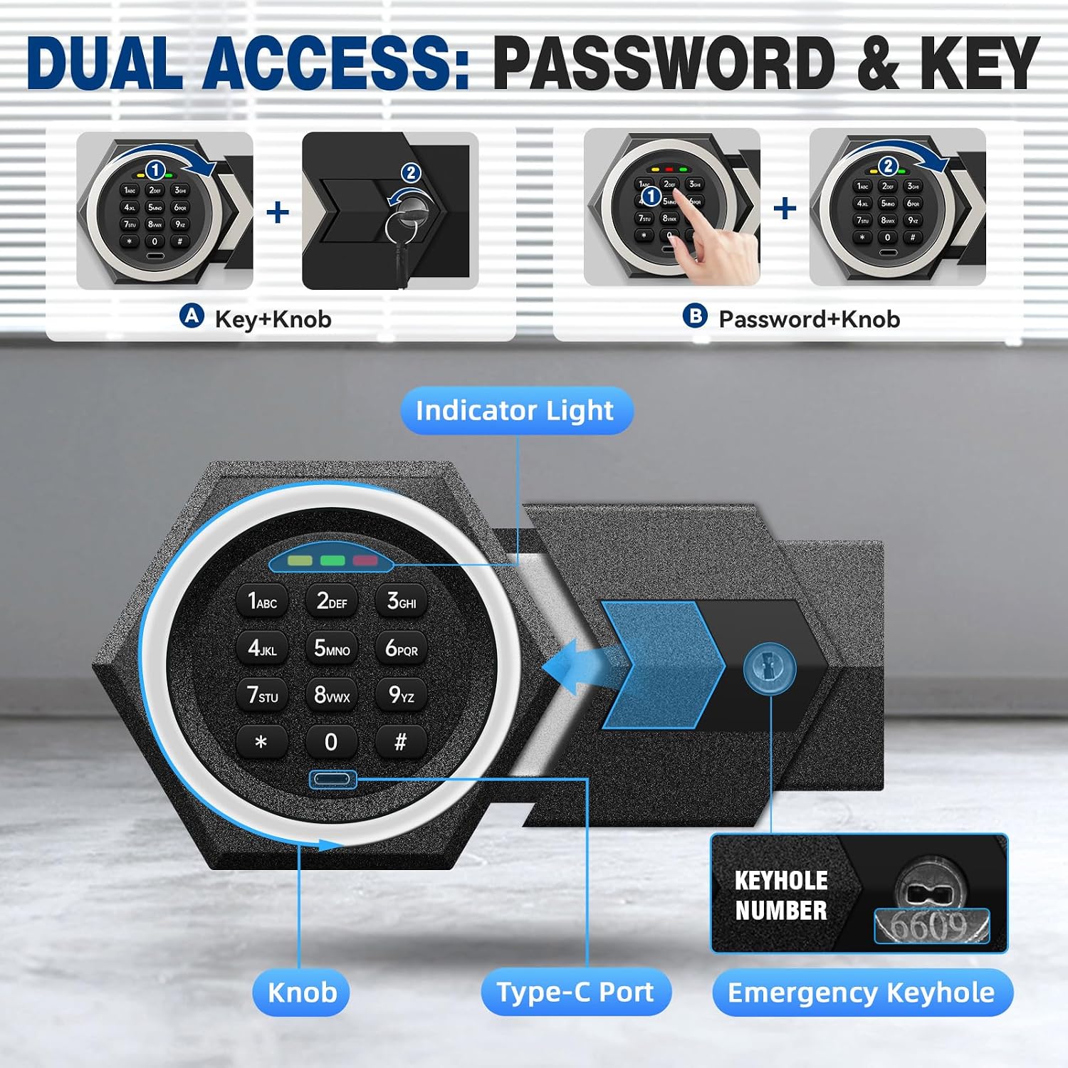 Brandveilige huissafe - Stalen - Home Security Key Box recensie en prijs