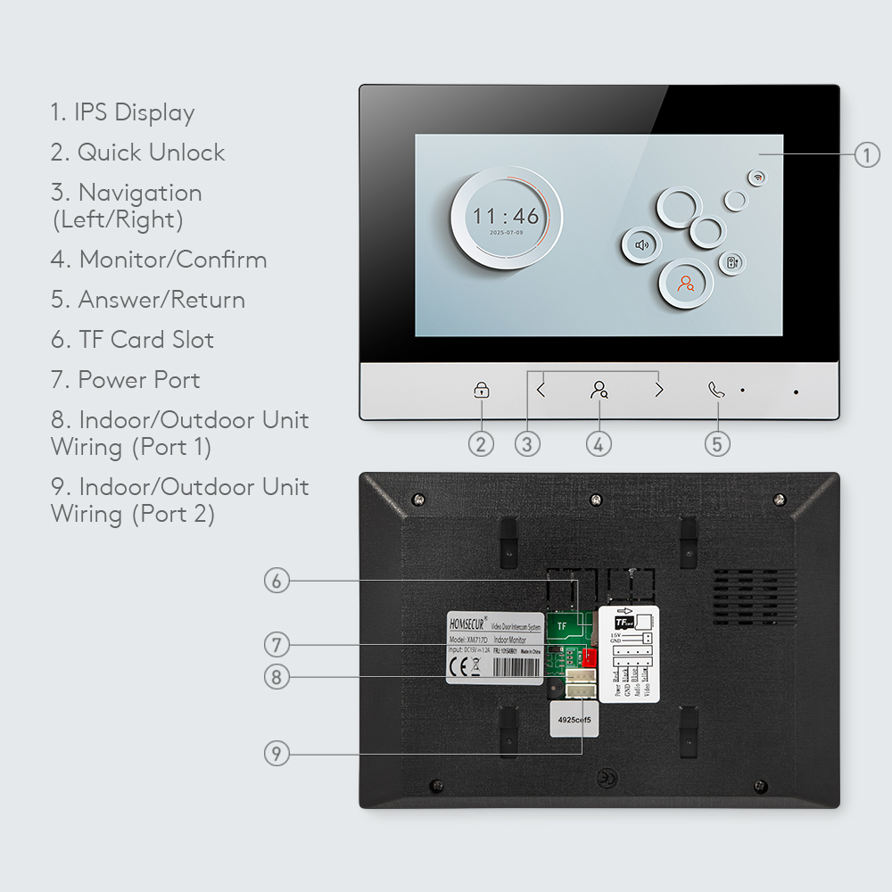 Tuya Smart WIFI Binnenmonitor  - Home Security Video recensie en prijs