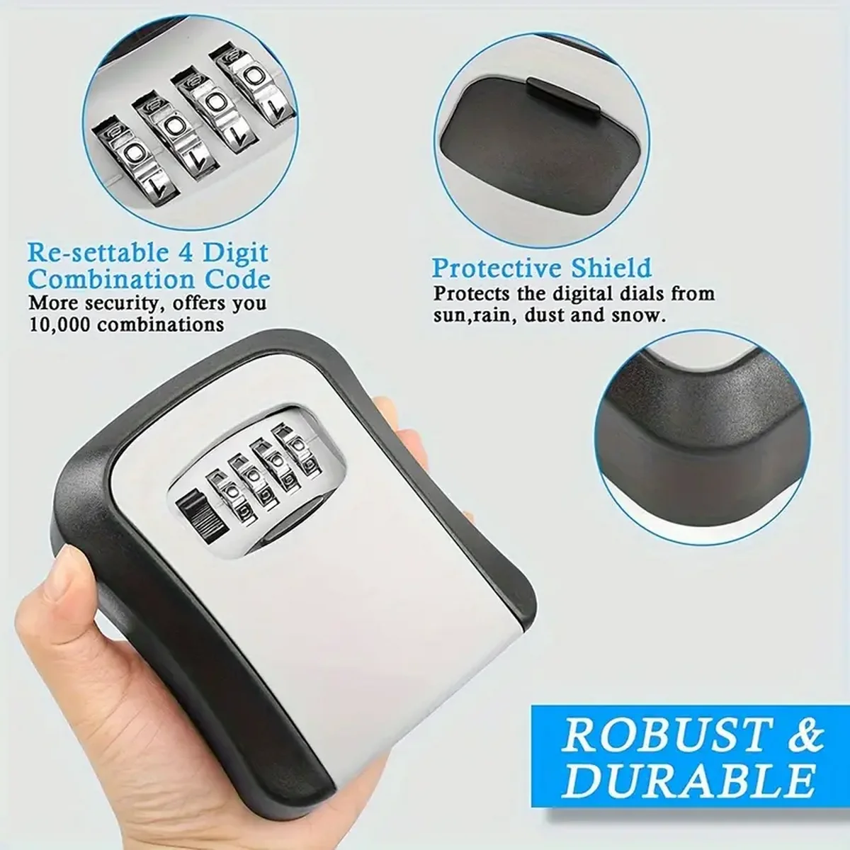 Waterdichte draagbare combinat - Home Security Key Box recensie en prijs