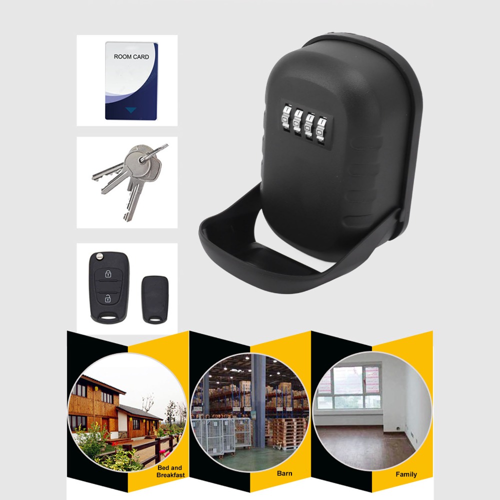 Beveiligingskast voor aan de m - Home Security Key Box recensie en prijs