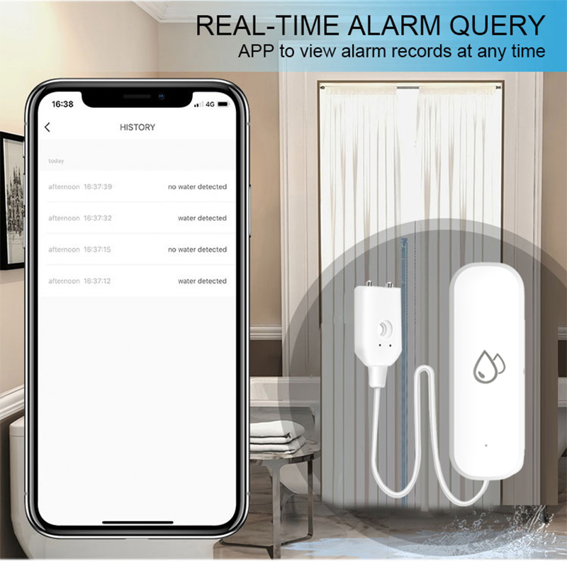 Tuya WiFi Waterlekkage Alarmse - Home Security Alexa recensie en prijs