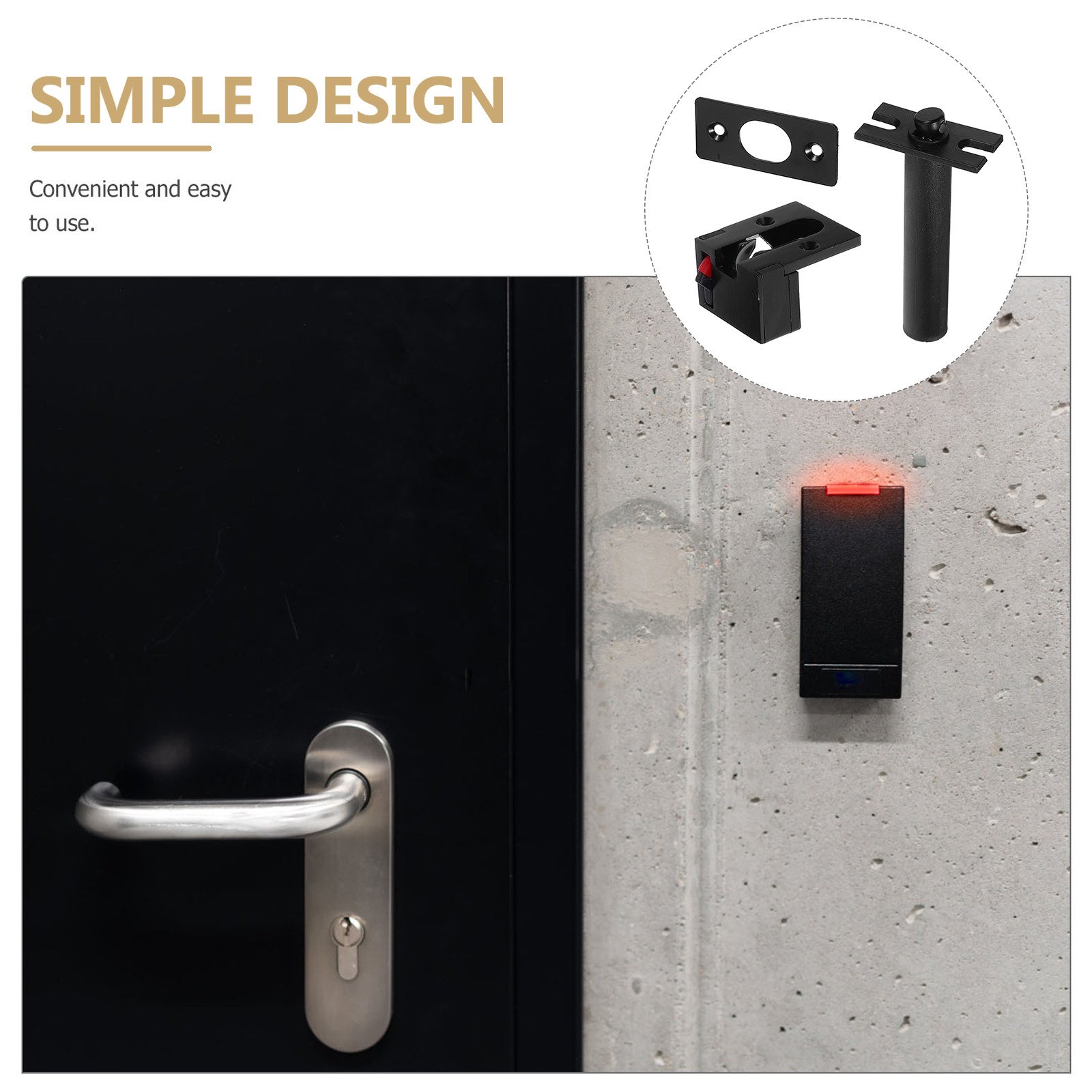 1Set Verborgen roestvrijstalen - Home Security Front Door recensie en prijs