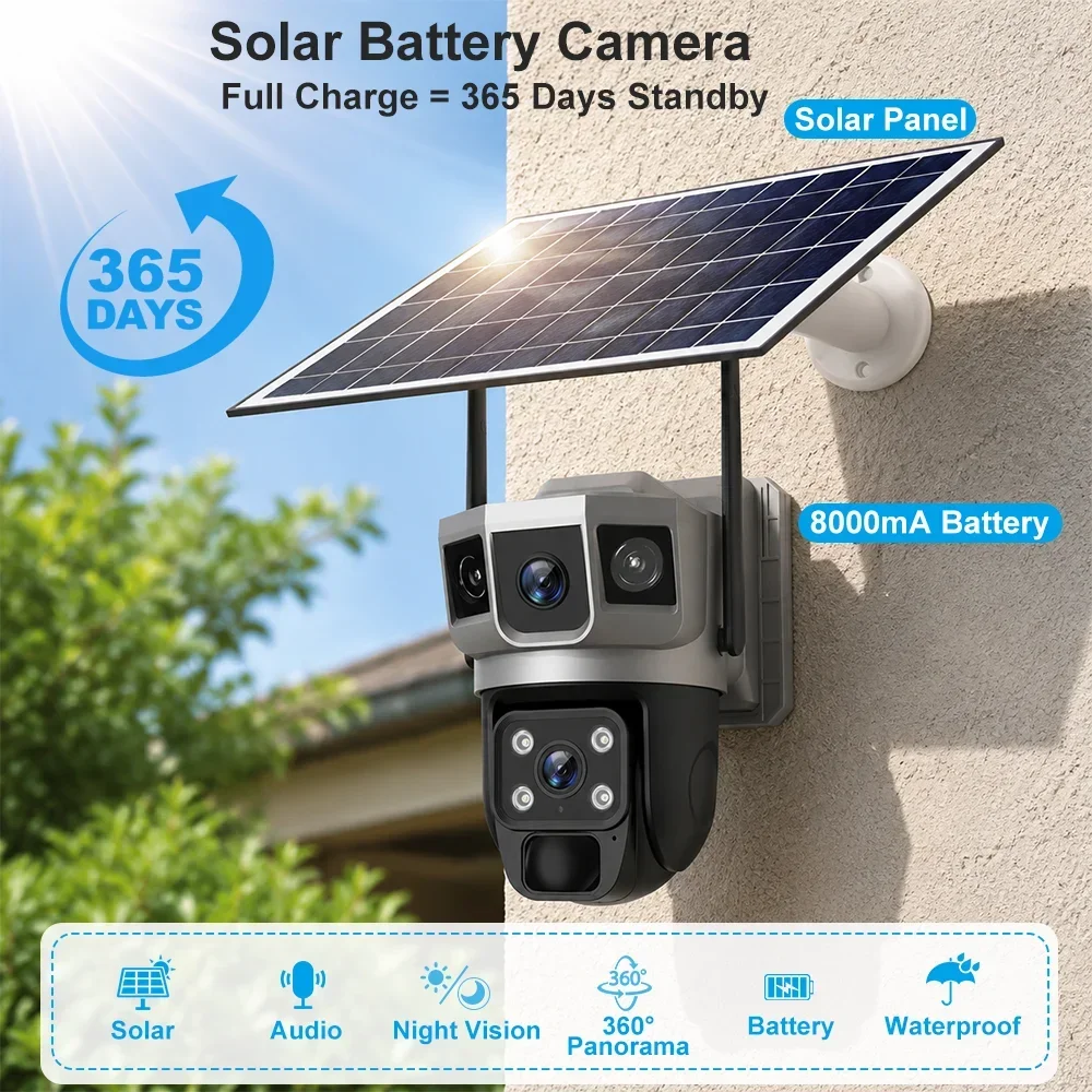 V380 4K 3 Schermen 4G Camera Z - Home Security Tech recensie en prijs