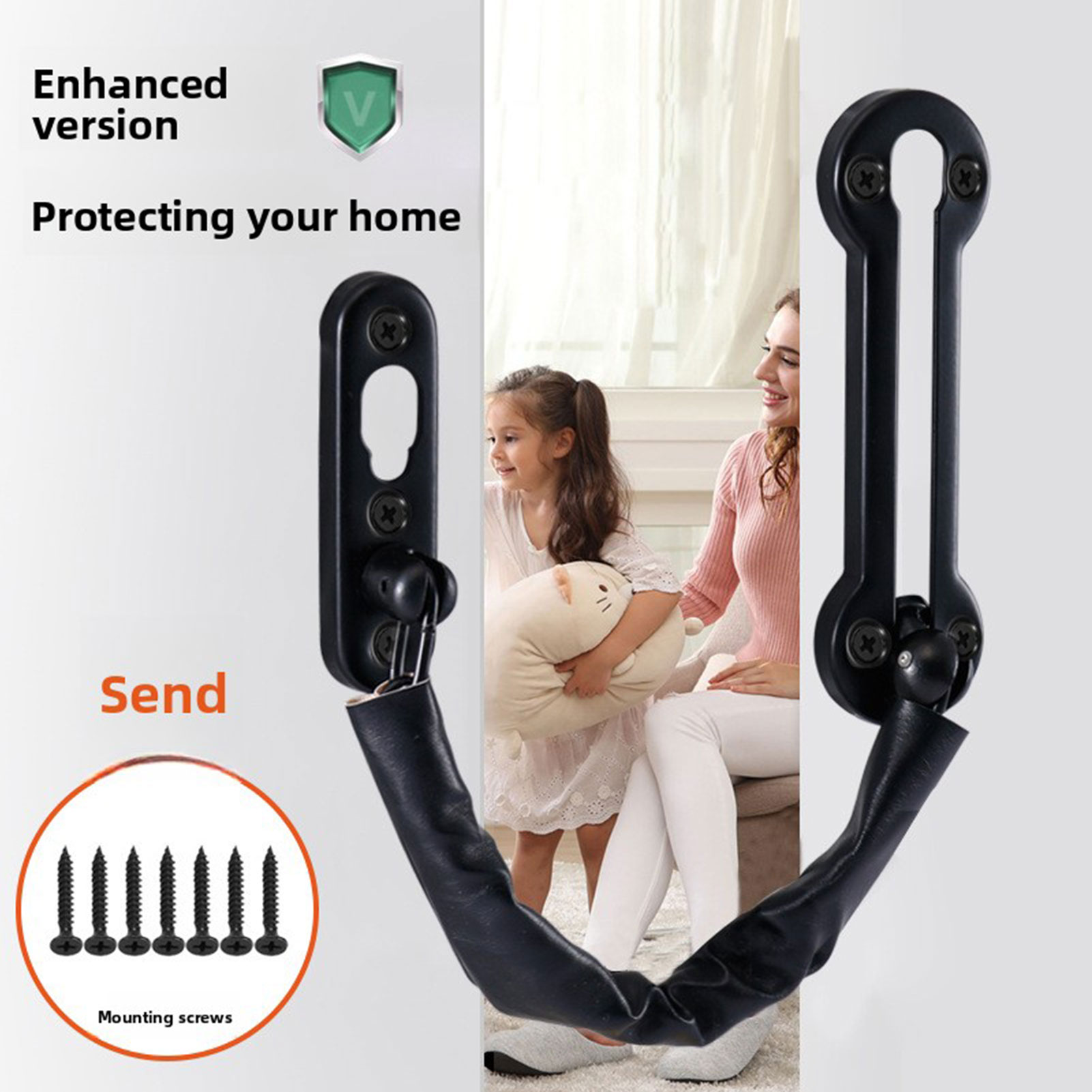 Anti-diefstal kettingdeurslot  - Home Security Front Door recensie en prijs