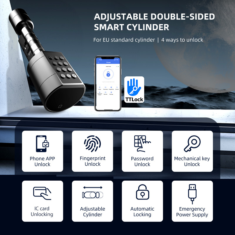 Smart Euro Cilindrisch Deurslo - Home Security Upgrades recensie en prijs
