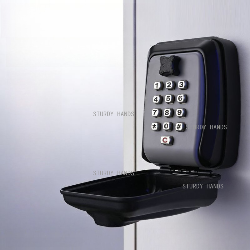 Wandmontage sleutelkluis met t - Home Security Key Box recensie en prijs