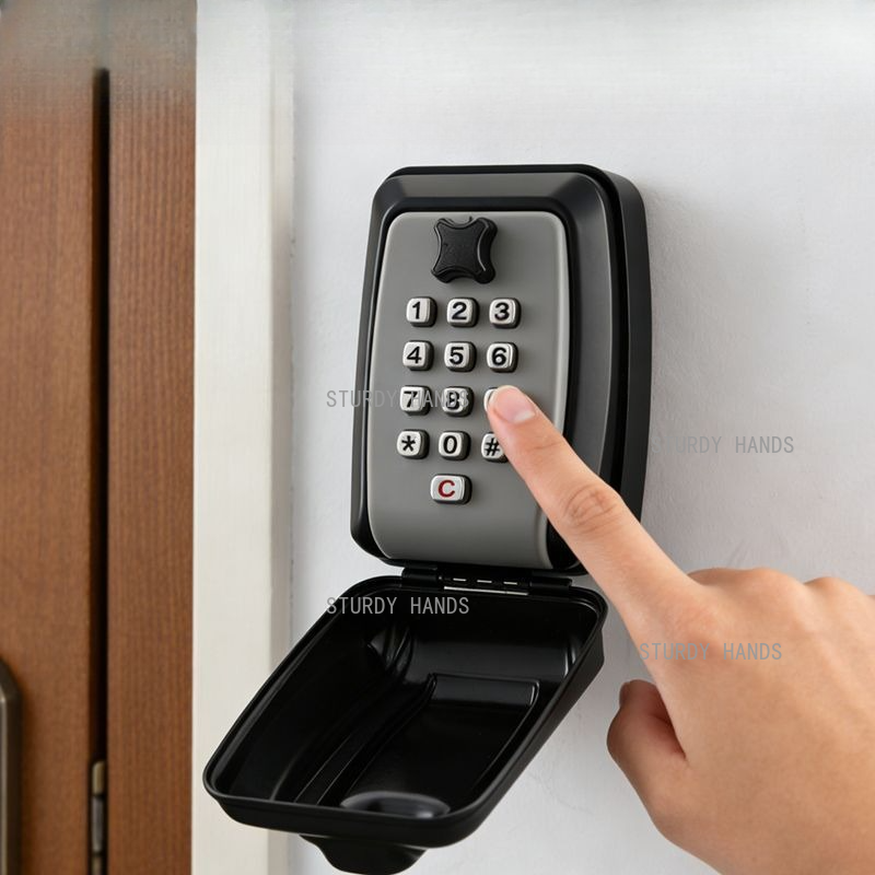 Wandmontage sleutelkluis met t - Home Security Key Box recensie en prijs