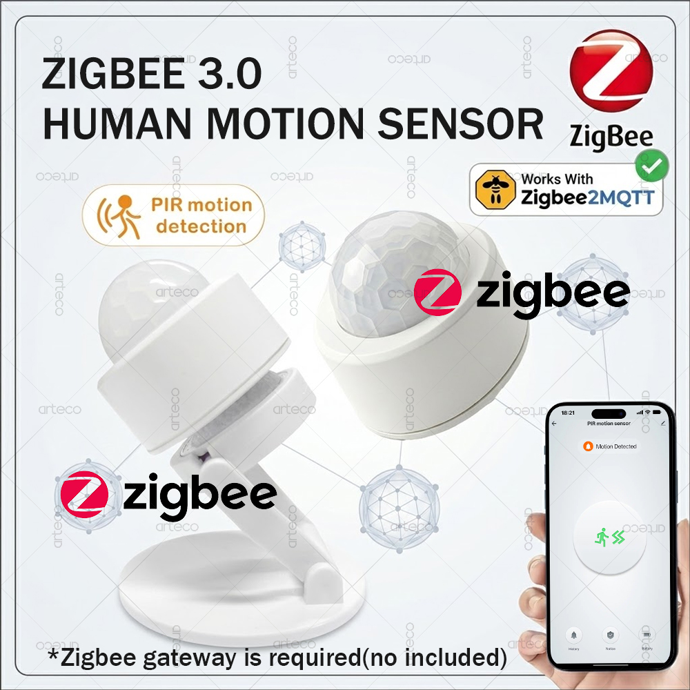 Zigbee 3.0 Mini PIR Bewegingss - Home Security Home Assistant recensie en prijs