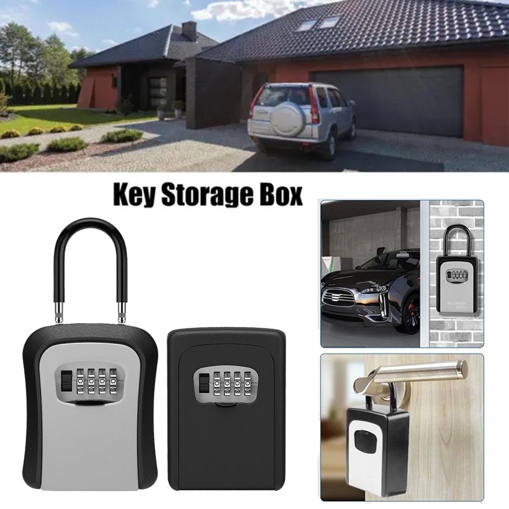 Aan de muur gemonteerde sleute - Home Security Key Box recensie en prijs