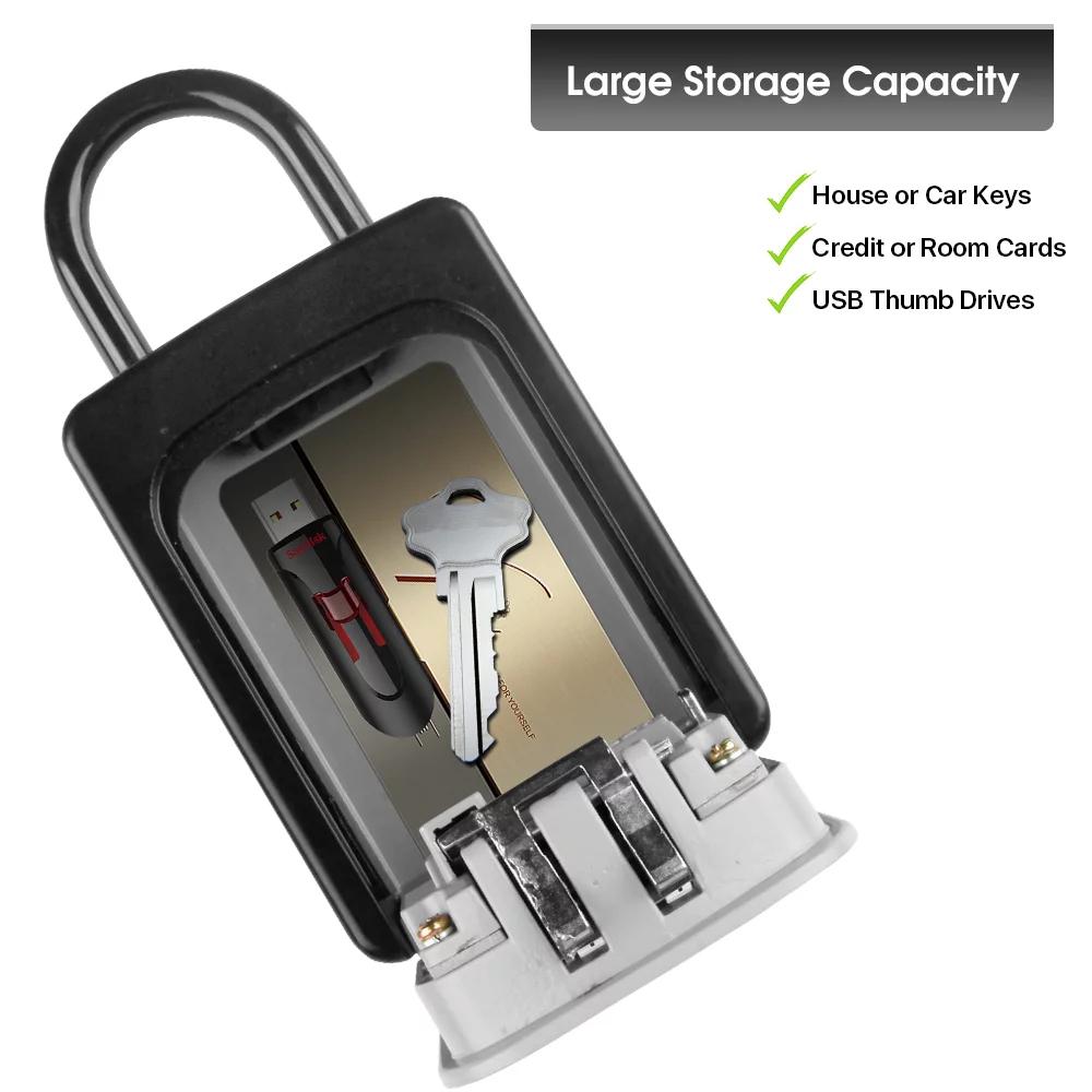 Aan de muur gemonteerde sleute - Home Security Key Box recensie en prijs