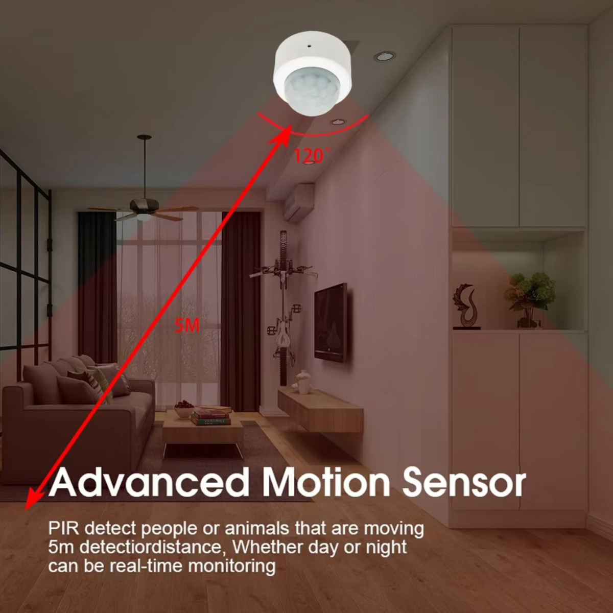 Zigbee3.0 Mini PIR Menselijke  - Home Security Alexa recensie en prijs
